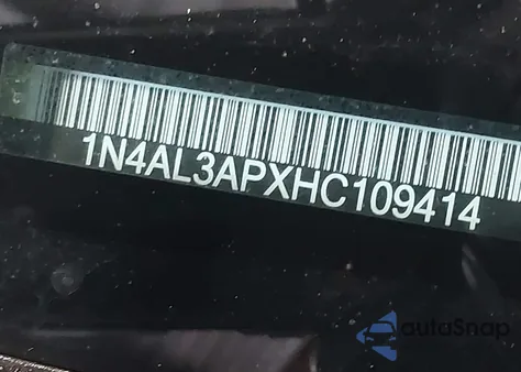 2017 Nissan Altima 2.5 Sv from USA, damaged, VIN 1N4AL3APXHC109414